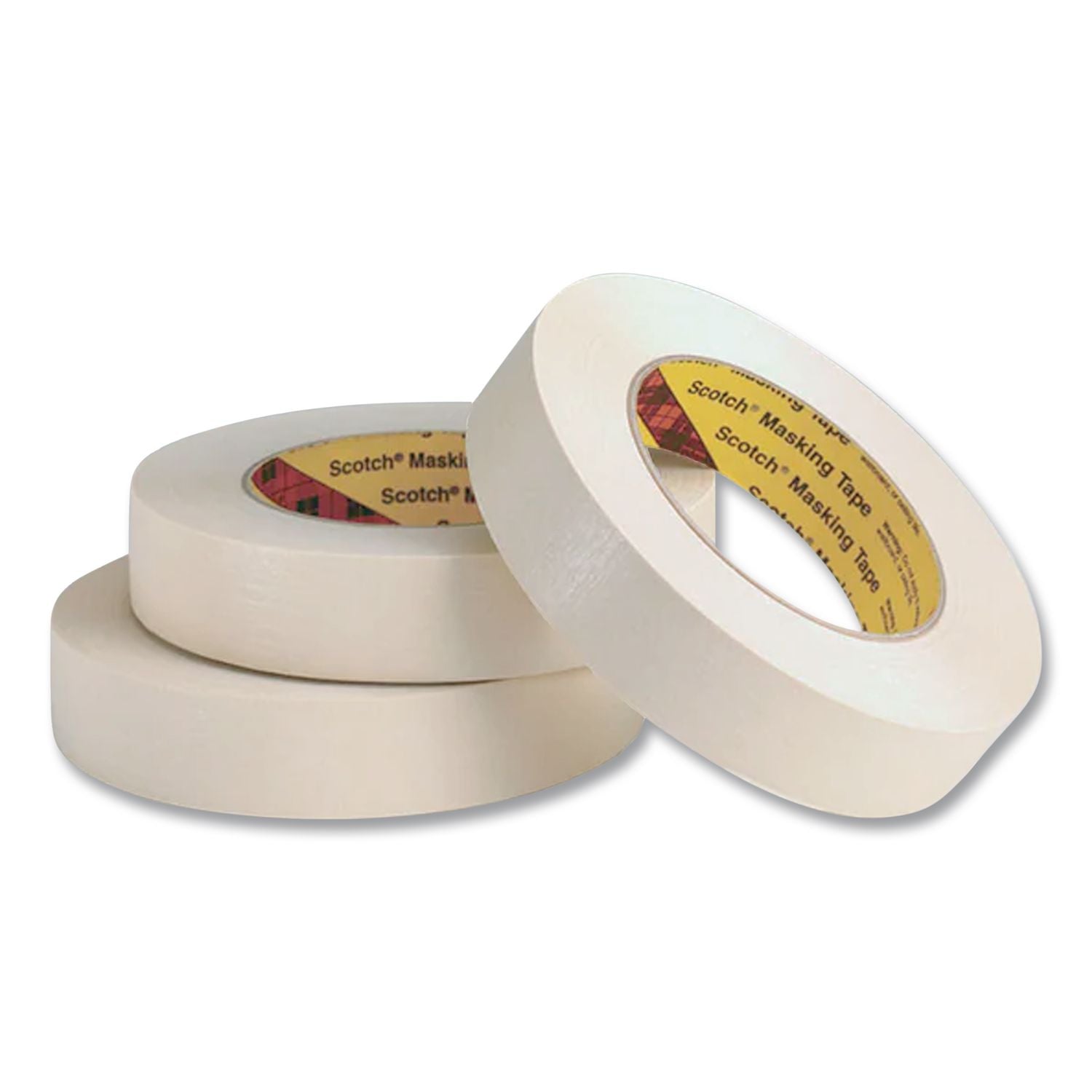 General Purpose Masking Tape 234, 3" Core, 24 mm x 55 m, Tan