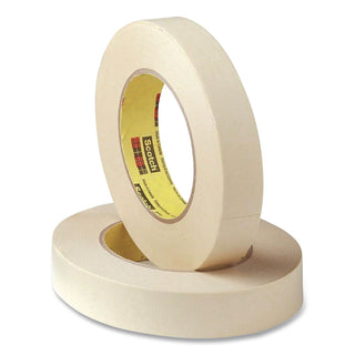 Printable Flatback Paper Tape, 3" Core, 1" x 60 yds, White