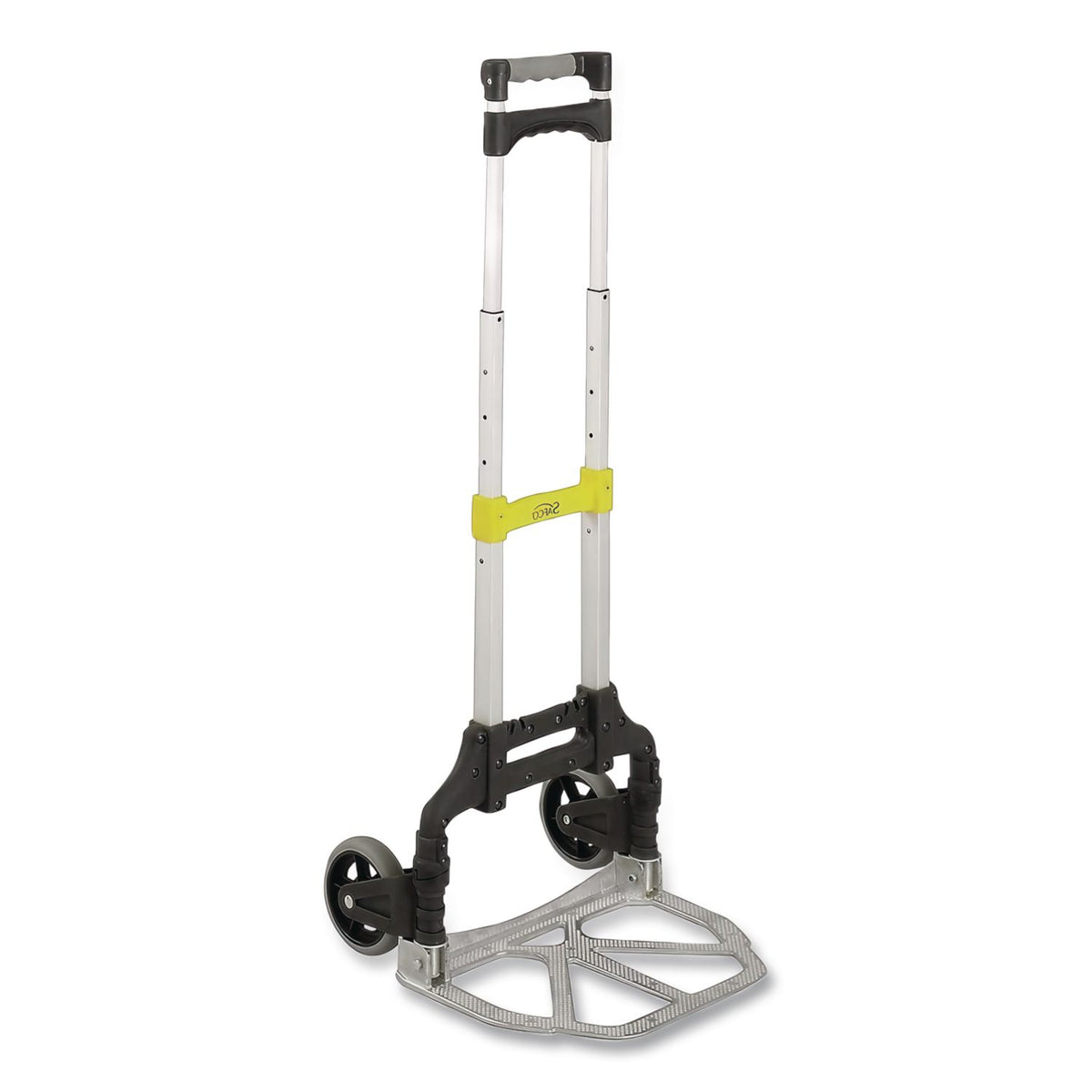 Stow and Go Cart, 110 lb Capacity, 15.25 x 16 x 39, Aluminum