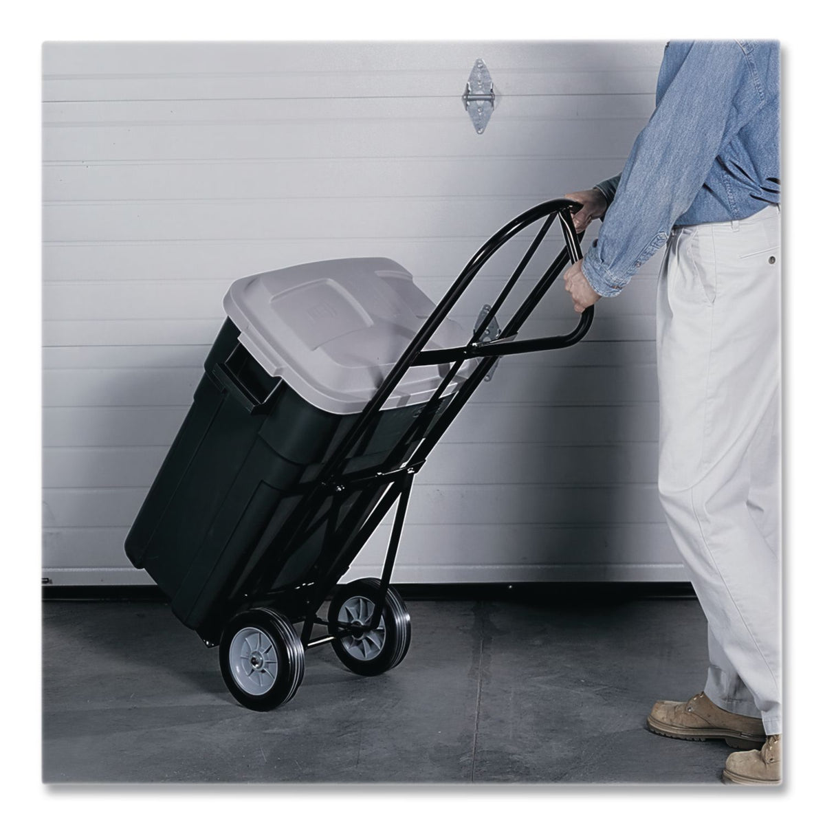 Tuff Truck Economy Truck, 400 lb Capacity, 16 x 16.25 x 51.5, Black Enamel
