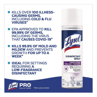 Lysol Disinfectant Spray, Sold as 1 Each