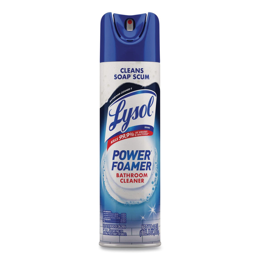 Power Foam Bathroom Cleaner, 24 oz Aerosol Spray