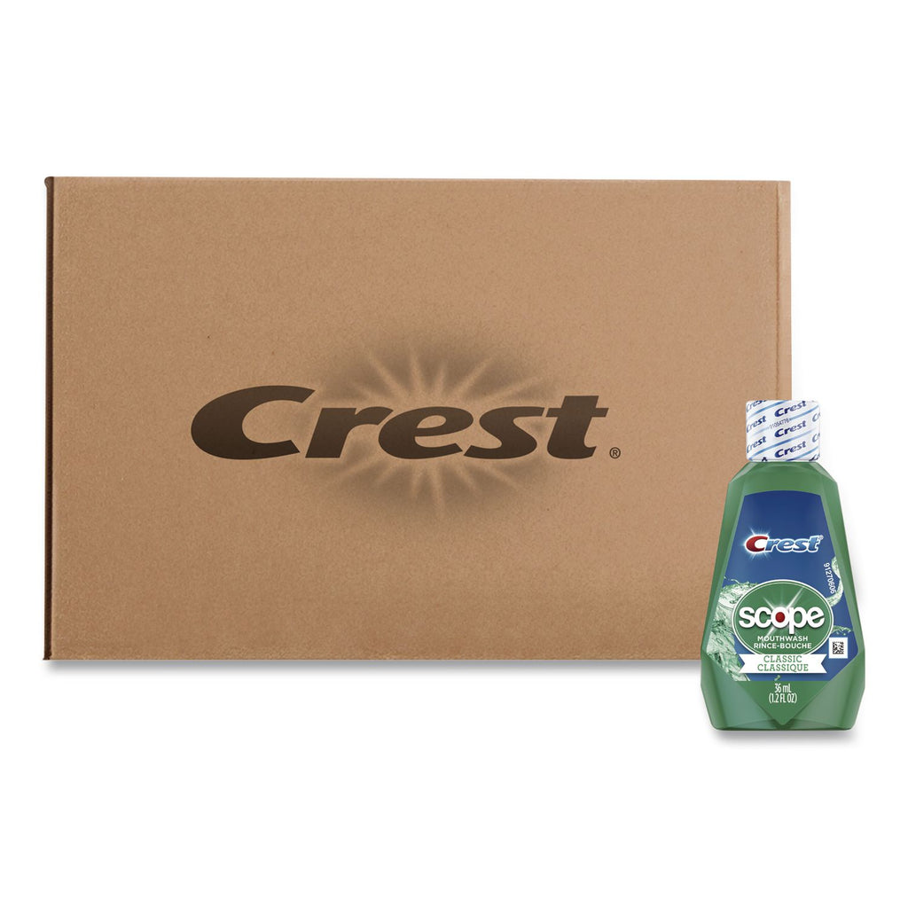 '+ Scope Rinse, Classic Mint, 36 mL Bottle, 180/Carton