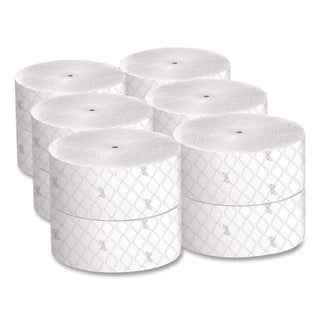 Essential Coreless JRT, Septic Safe, 2-Ply, White, 3.75" x 1,150 ft, 12 Rolls/Carton