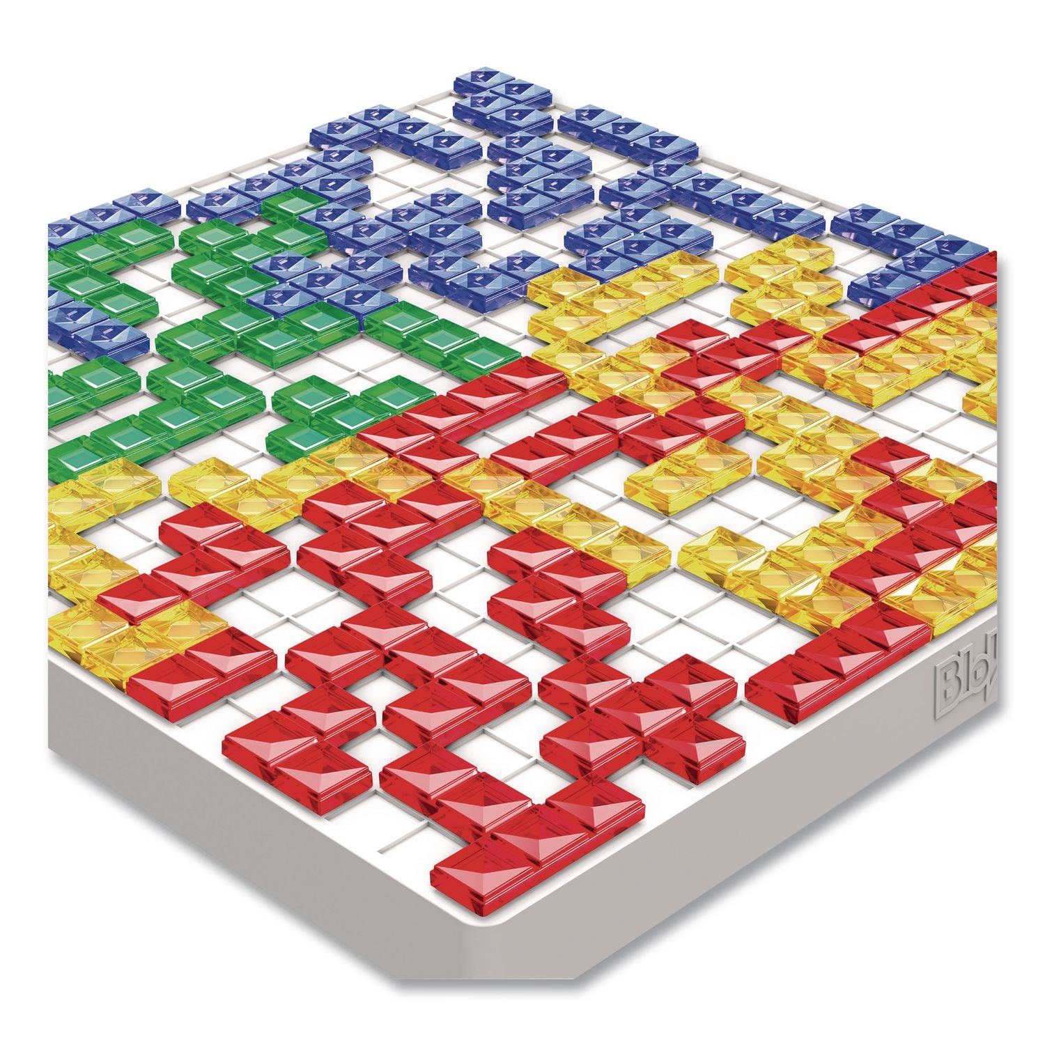 Mattel Blokus Game - Takes Less Than 1 Minute to Learn - Endless Strategy - Fun Challenges - For Whole Family