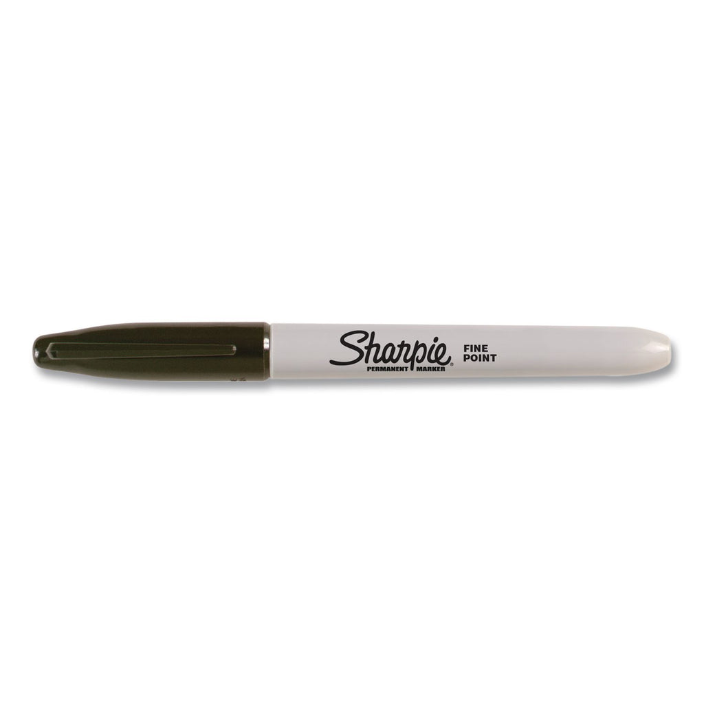 Sharpie Fine Point Permanent Ink Marker - Fine Marker Point - Black Alcohol Based Ink - 1 Each