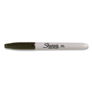Sharpie Fine Point Permanent Ink Marker - Fine Marker Point - Black Alcohol Based Ink - 1 Each