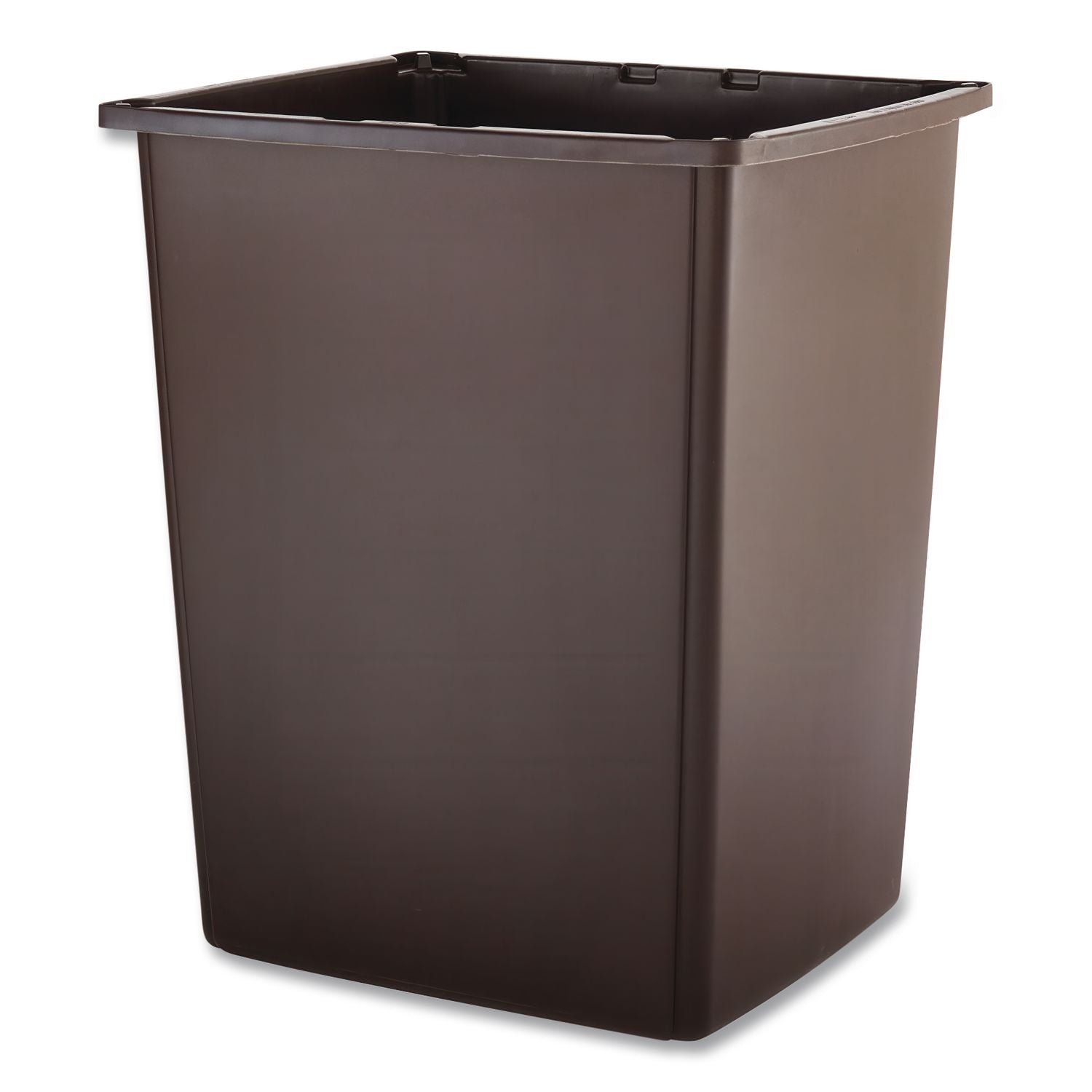 Glutton Container, Rectangular, 56gal, Brown