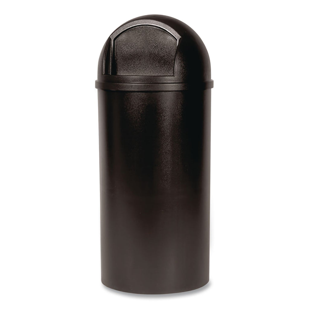 Marshal Classic Container, 15 gal, Plastic, Brown