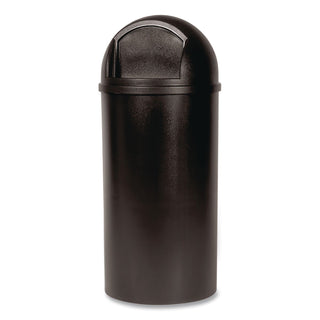 Marshal Classic Container, 15 gal, Plastic, Brown