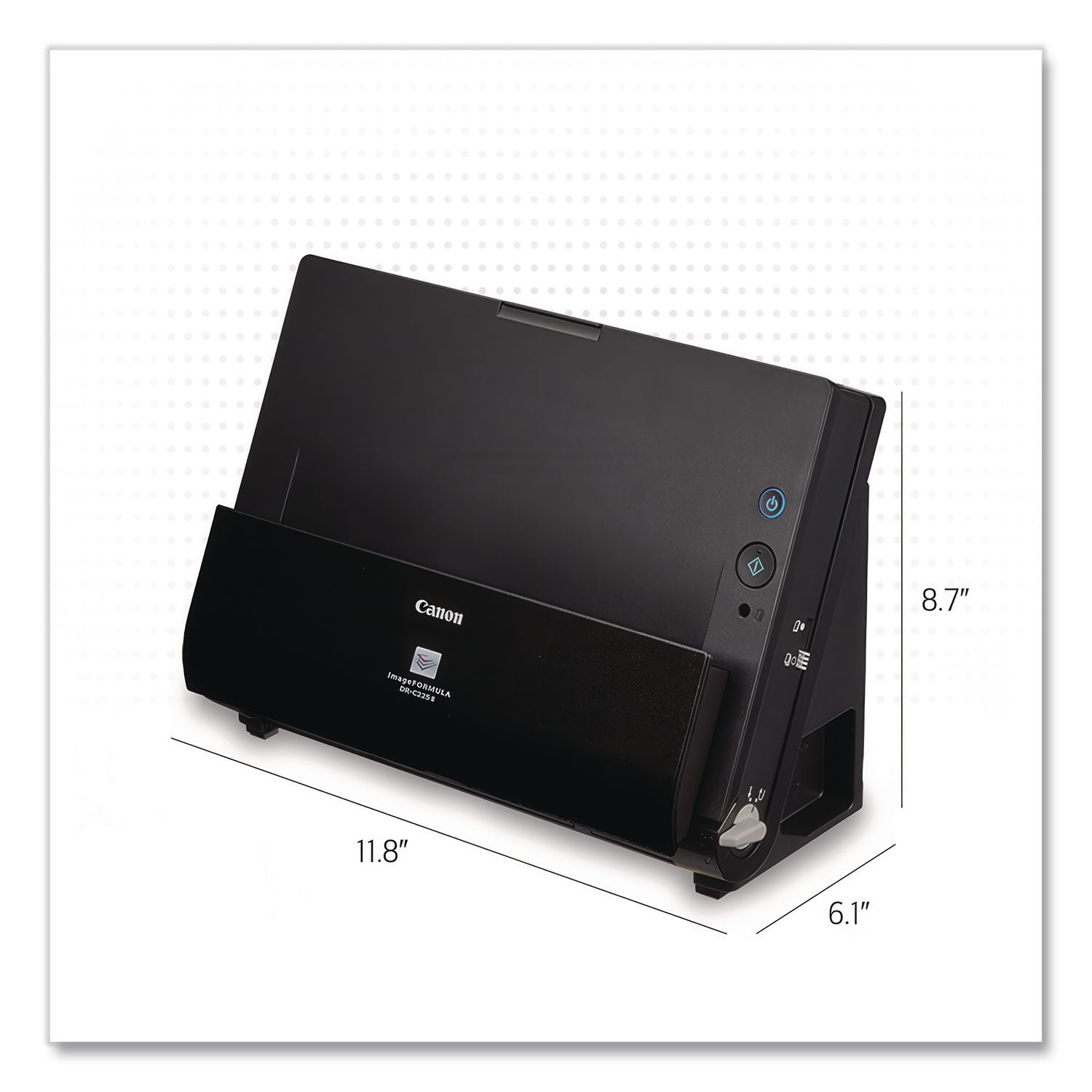 imageFORMULA DR-C225 II Office Document Scanner, 600 dpi Optical Resolution, 30-Sheet Duplex Auto Document Feeder