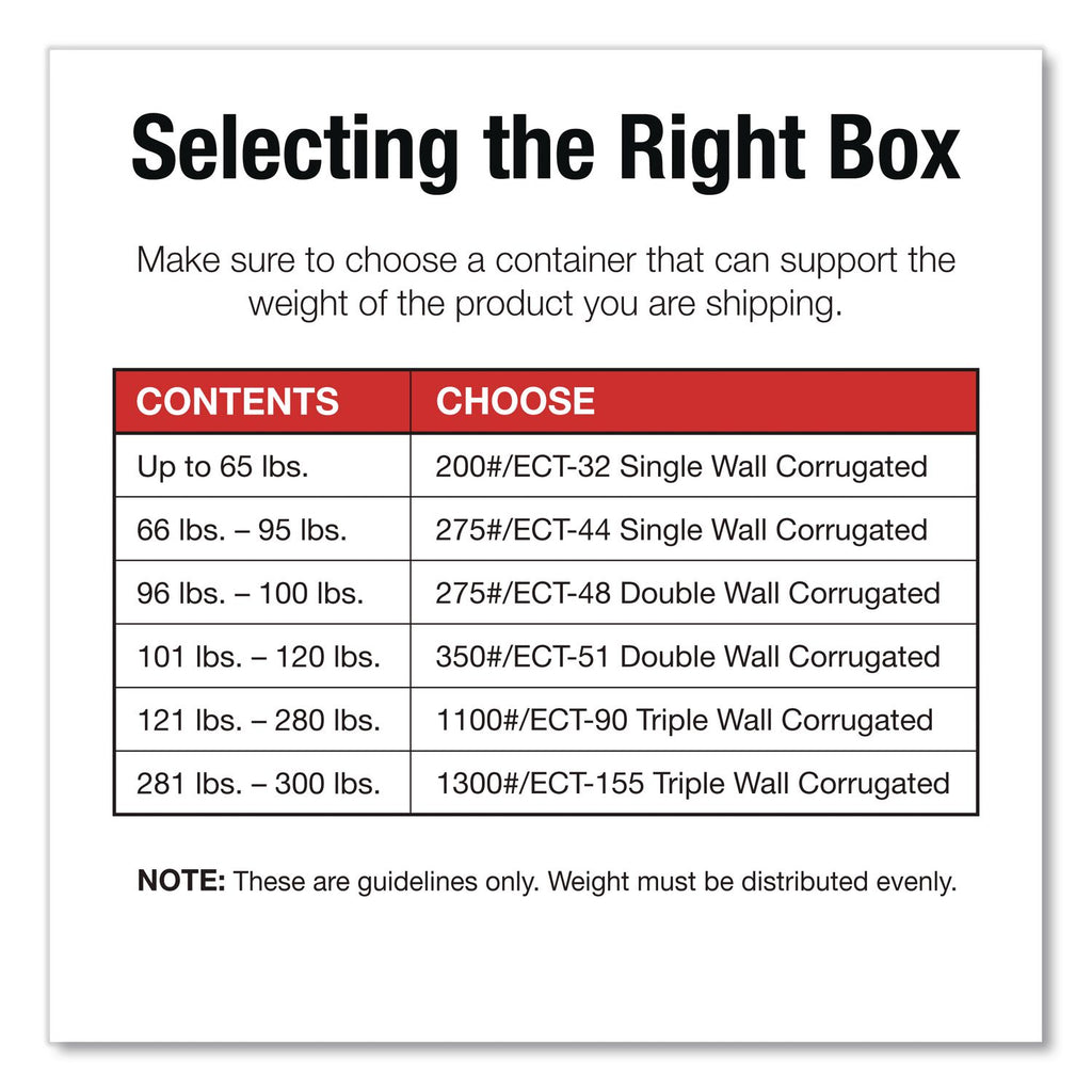 Fixed-Depth Shipping Boxes, Regular Slotted Container (RSC), 12" x 16" x 12", Brown Kraft, 25/Bundle