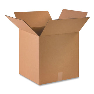Fixed-Depth Shipping Boxes, Regular Slotted Container (RSC), 16" x 16" x 16", Brown Kraft, 25/Bundle