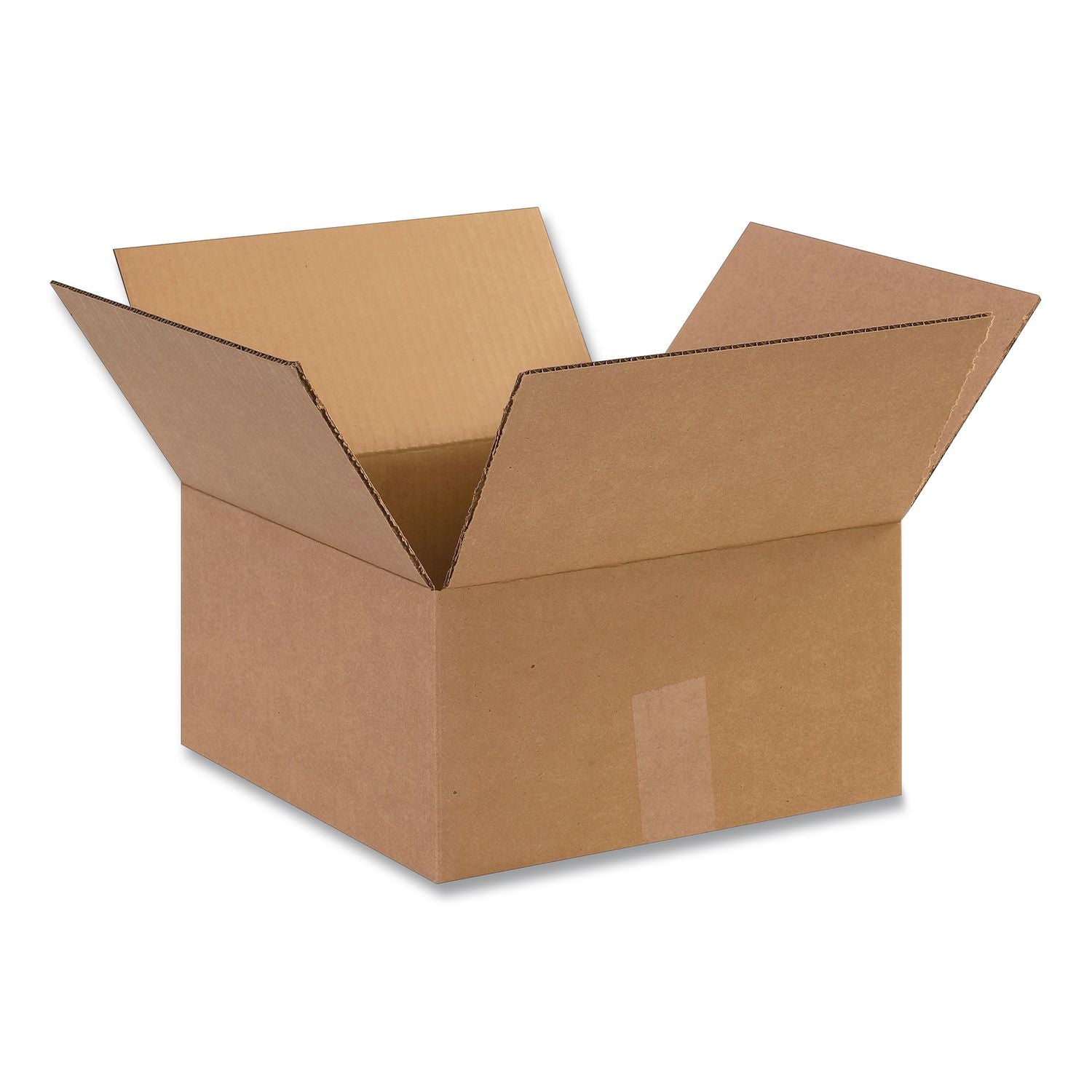 Fixed-Depth Shipping Boxes, Regular Slotted Container (RSC), 12" x 12" x 6", Brown Kraft, 25/Bundle