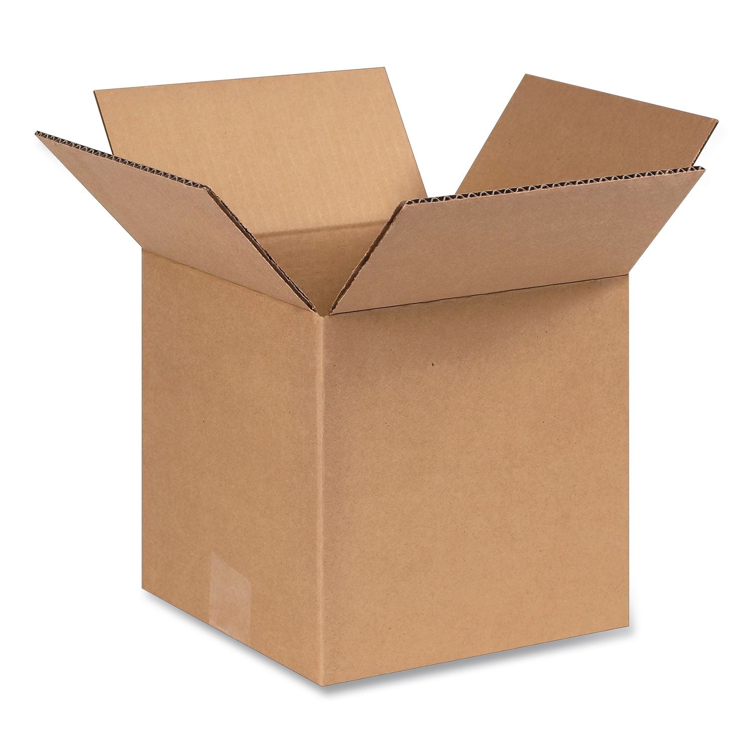 Fixed-Depth Shipping Boxes, Regular Slotted Container (RSC), 8" x 8" x 8", Brown Kraft, 25/Bundle