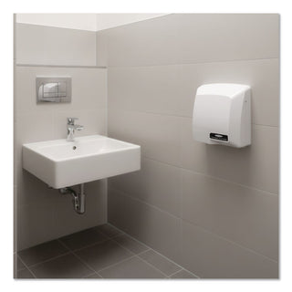 Compact Automatic Hand Dryer, 115 V, 10.18 x 5.18 x 10.93, Gray