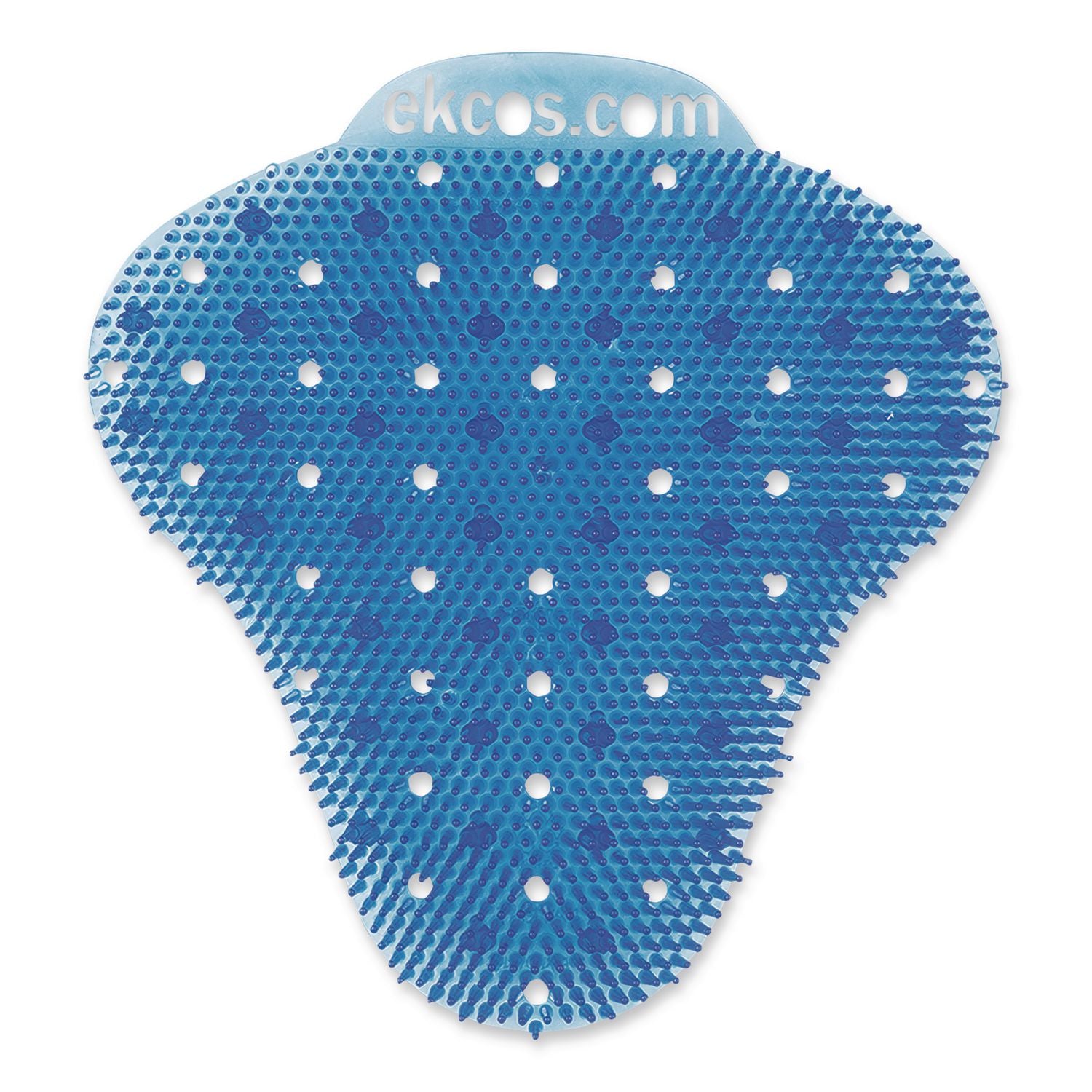ekcoscreen Urinal Screens, Mango Scent, Blue, 12/Carton