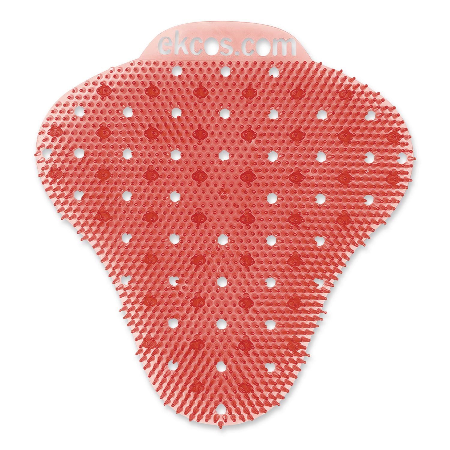ekcoscreen Urinal Screens, Melon Scent, Red, 12/Carton