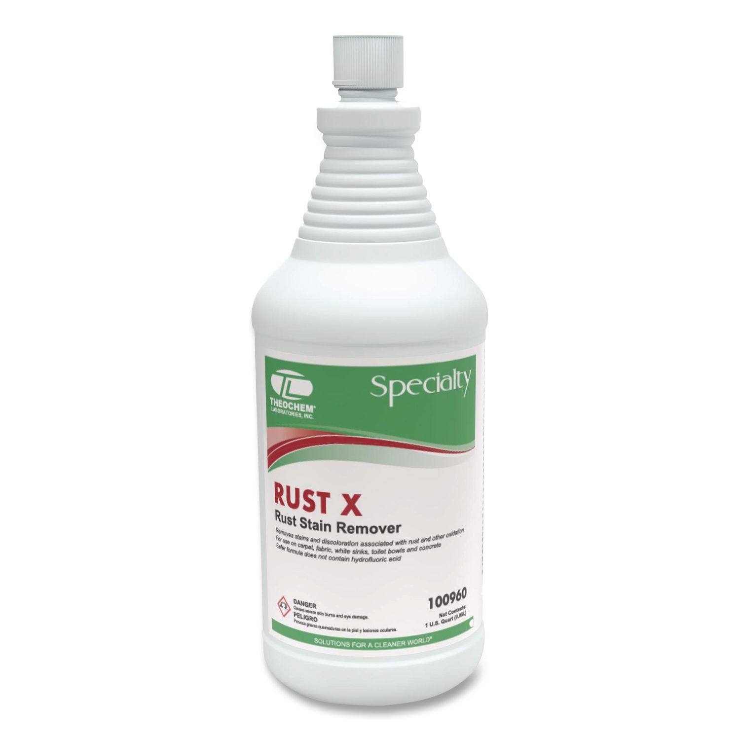 Acidic Cleaners, Acidic Scent, 1 qt Bottle, 12/Carton