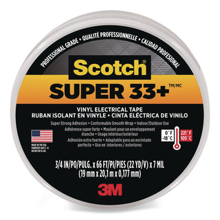 Scotch Super 33 Plus Vinyl Electrical Tape