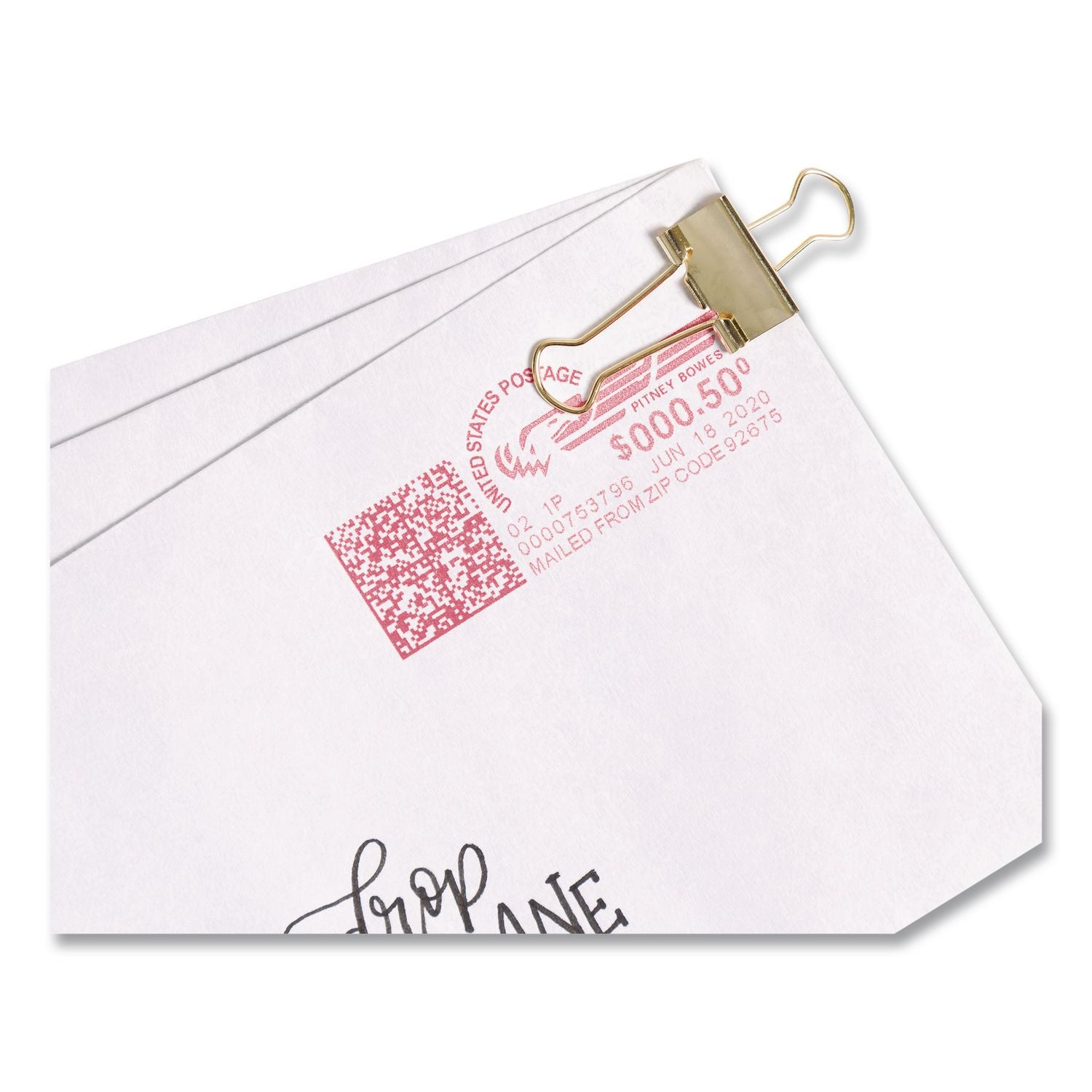 Binder Clips, Small, Gold, 72/Pack