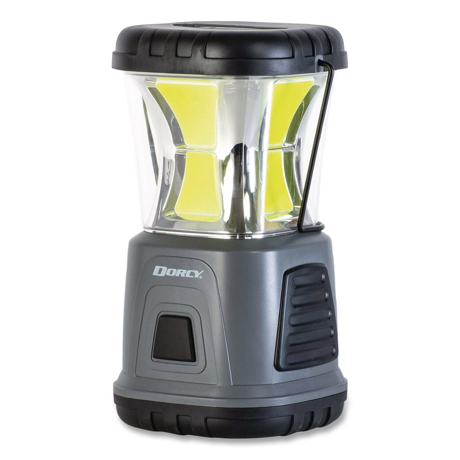 Dorcy 2000 Lumen 4D Multi-function Lantern - 2000 lm Lumen - 4 x D - Battery - Impact Resistant, Weather Resistant, Water Resistant - Gray, Silver