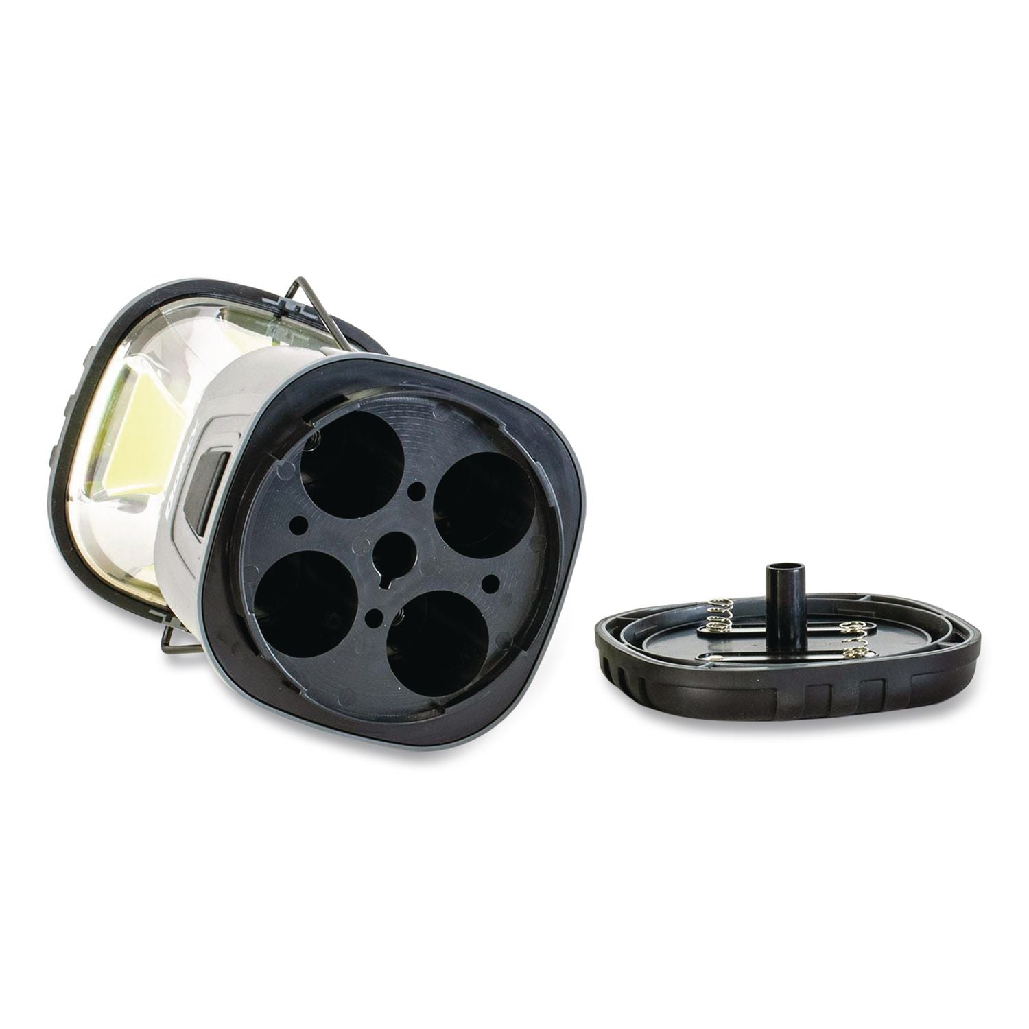 Dorcy 2000 Lumen 4D Multi-function Lantern - 2000 lm Lumen - 4 x D - Battery - Impact Resistant, Weather Resistant, Water Resistant - Gray, Silver