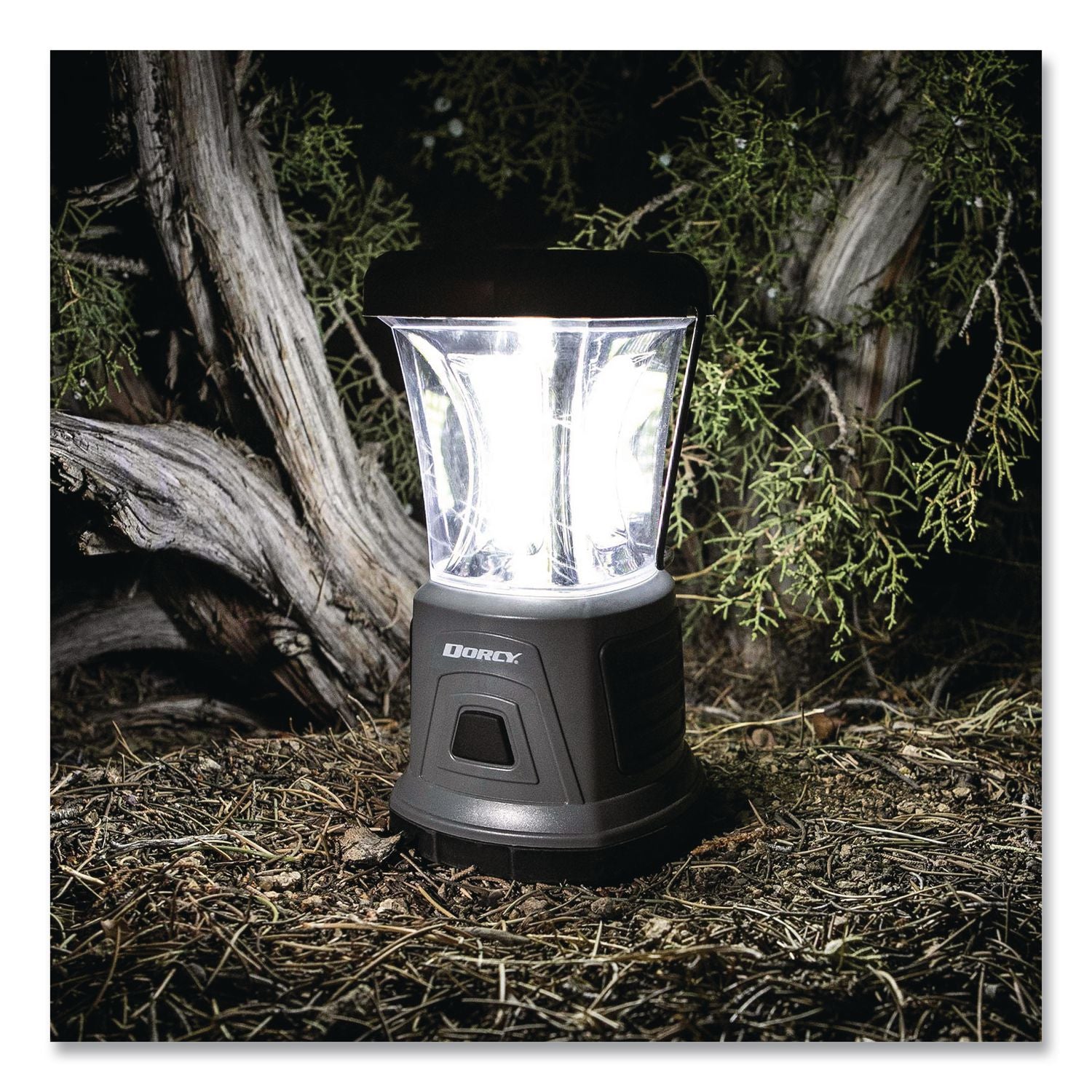 Dorcy 2000 Lumen 4D Multi-function Lantern - 2000 lm Lumen - 4 x D - Battery - Impact Resistant, Weather Resistant, Water Resistant - Gray, Silver