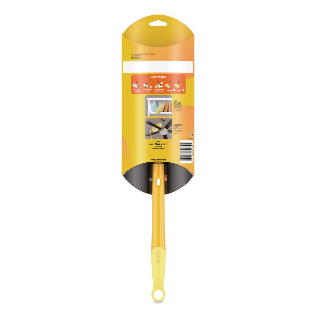 Heavy Duty Dusters with Extendable Handle, 14" to 3 ft Handle, 1 Handle and 3 Dusters/Kit