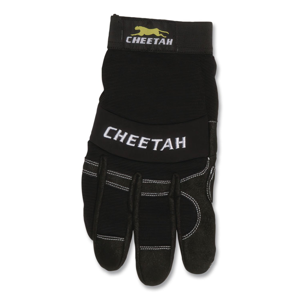 Cheetah 935CH Gloves, Small, Black