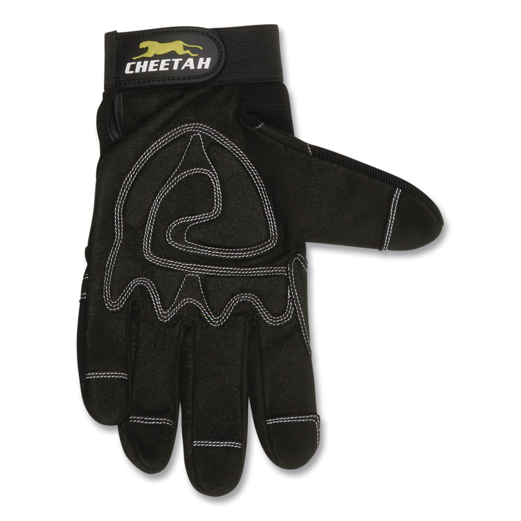 Cheetah 935CH Gloves, X-Large, Black