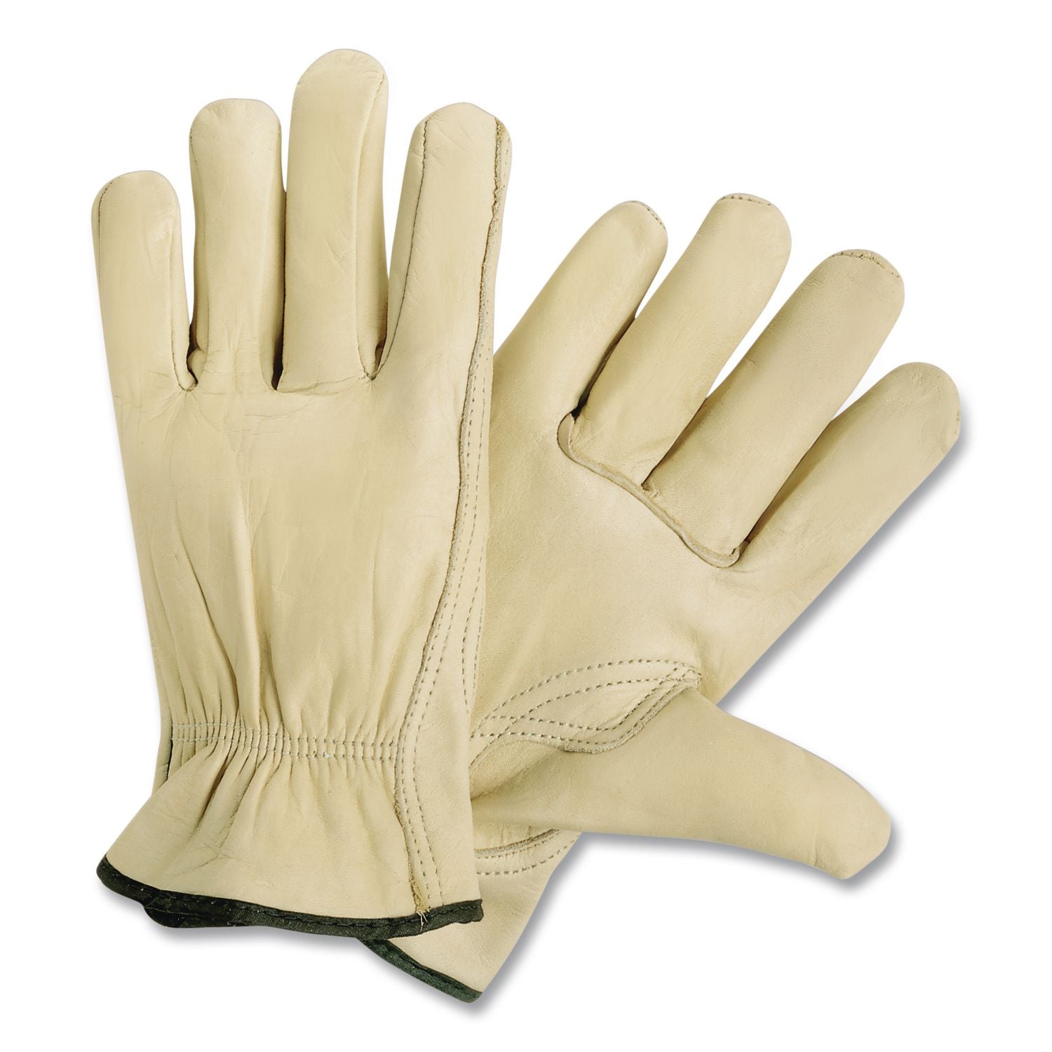 Full Leather Cow Grain Gloves, X-Large, 1 Pair