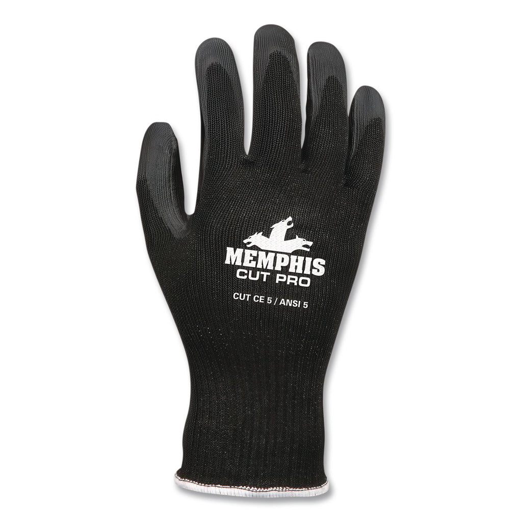 Cut Pro 92720NF Gloves, X-Large, Black, HPPE/Nitrile Foam