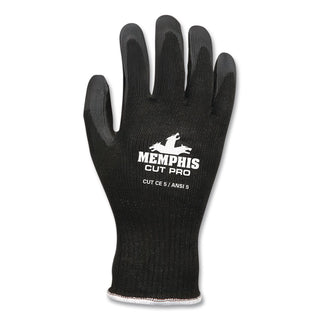 Cut Pro 92720NF Gloves, X-Large, Black, HPPE/Nitrile Foam