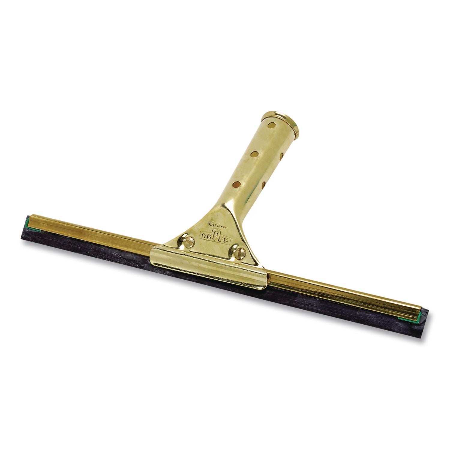 Golden Clip Brass Squeegees, 12" Wide Blade, 4.5" Handle