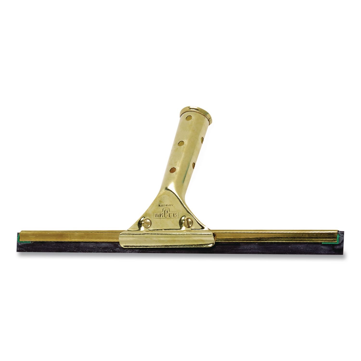Golden Clip Brass Squeegees, 12" Wide Blade, 4.5" Handle
