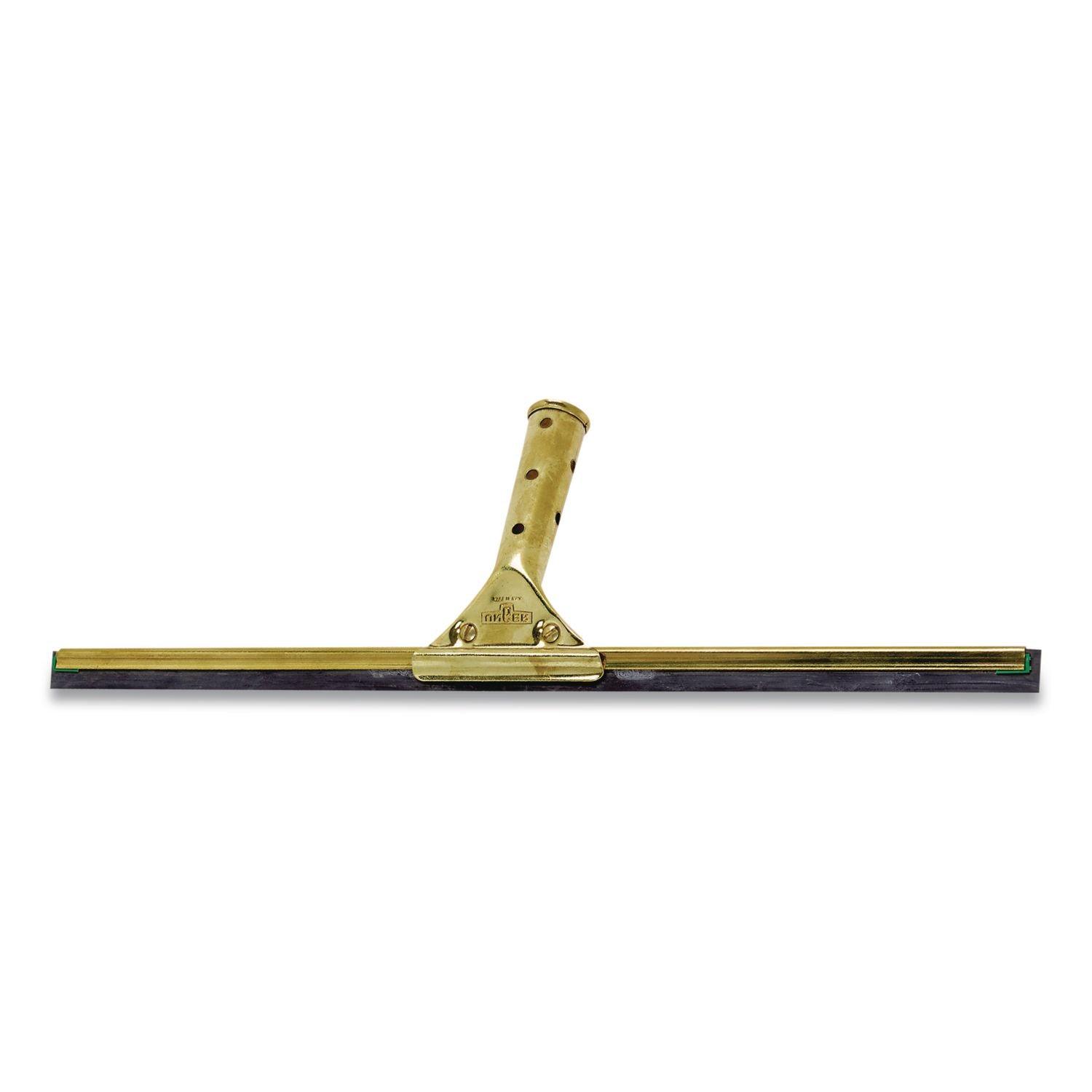 Golden Clip Brass Squeegee Complete, 18" Wide Blade, 4.5" Handle