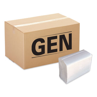 Tall-Fold Napkins, 1-Ply, 7 x 13 1/4, White, 10,000/Carton