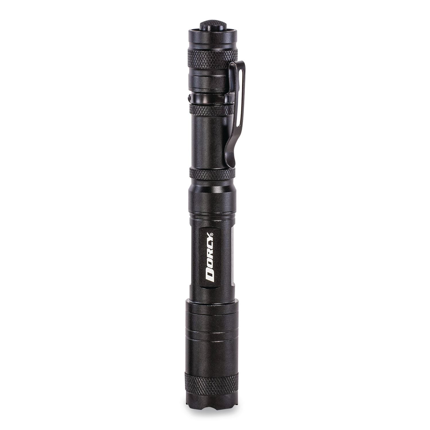 Dorcy Active Series Lightweight Flashlight - 250 lm Lumen - 2 x AA - Battery - Metal, Aircraft Aluminum - Water Resistant, Impact Resistant - Black