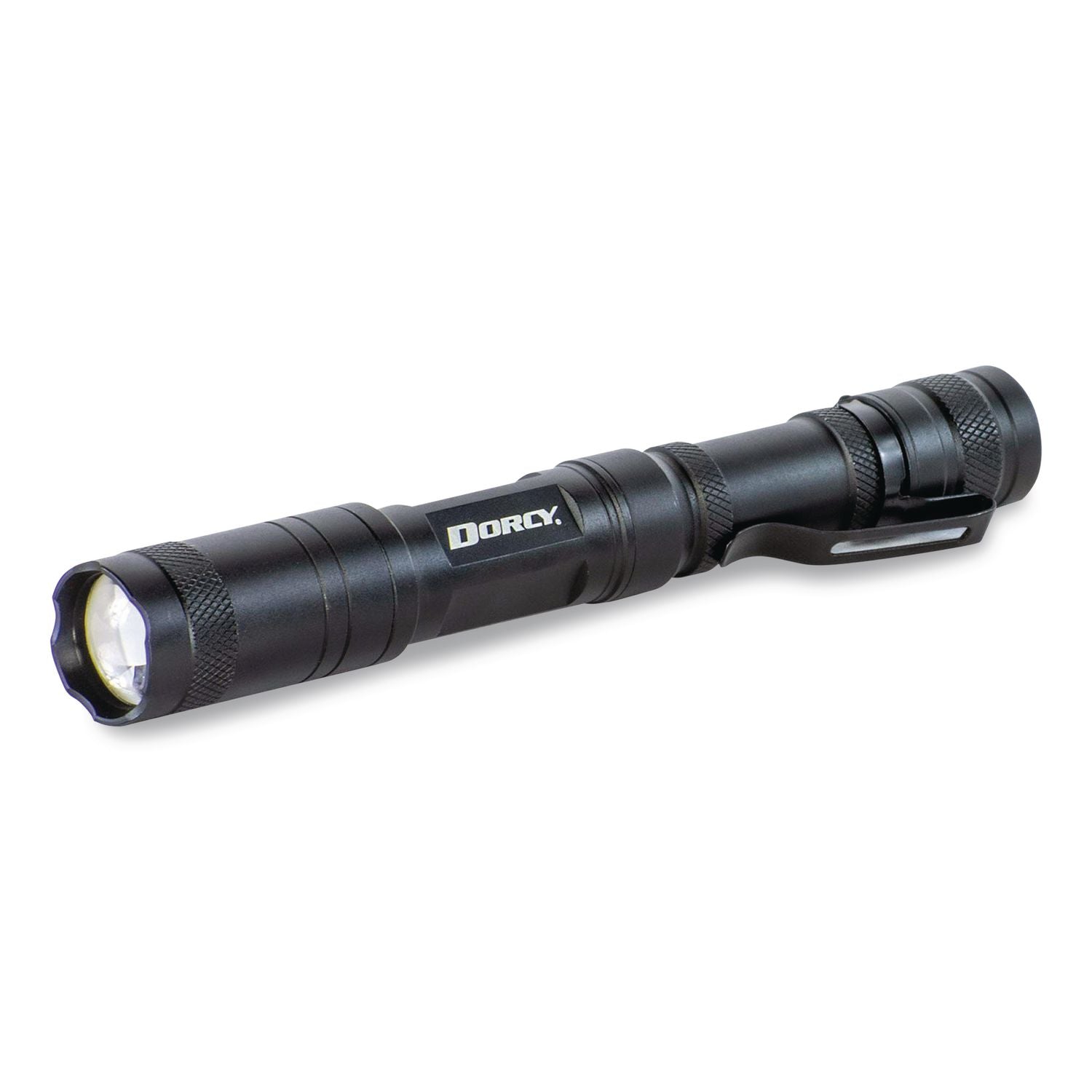 Dorcy Active Series Lightweight Flashlight - 250 lm Lumen - 2 x AA - Battery - Metal, Aircraft Aluminum - Water Resistant, Impact Resistant - Black