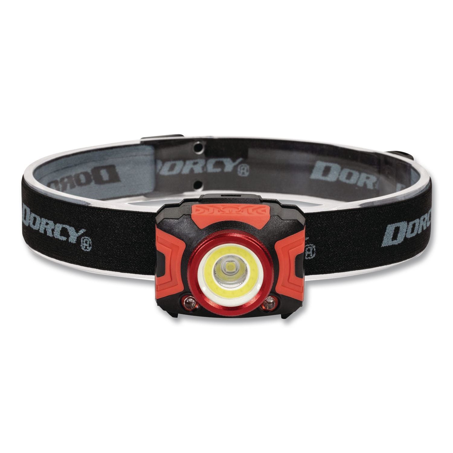 Dorcy Ultra HD 530 Lumen Headlamp - 530 lm LumenAAA - Battery - Water Resistant - Black, Red