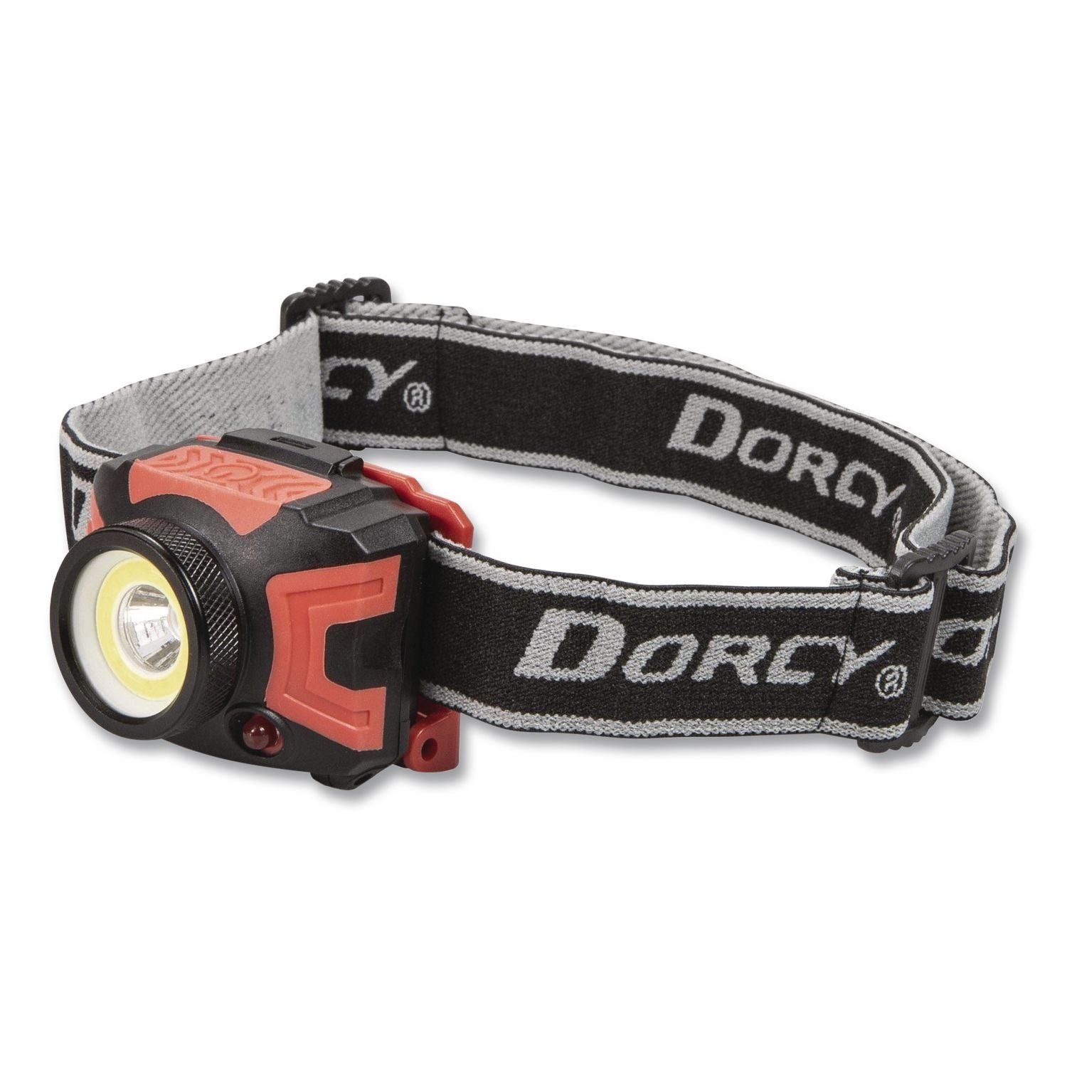 Dorcy Ultra HD 530 Lumen Headlamp - 530 lm LumenAAA - Battery - Water Resistant - Black, Red