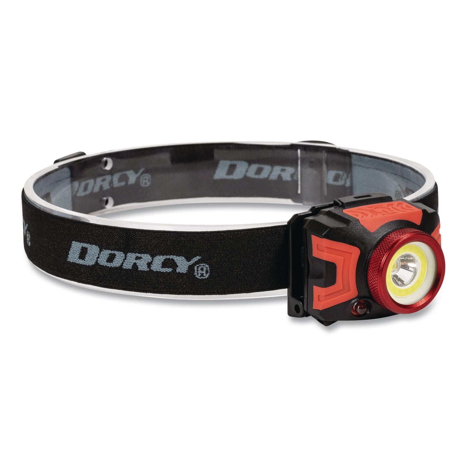 Dorcy Ultra HD 530 Lumen Headlamp - 530 lm LumenAAA - Battery - Water Resistant - Black, Red