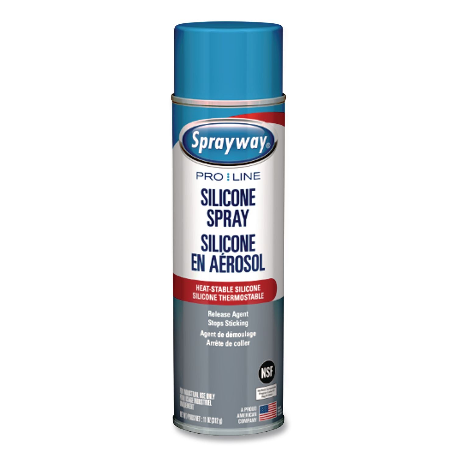 Silicone Spray, 11 oz Aerosol Spray, 12 Cans