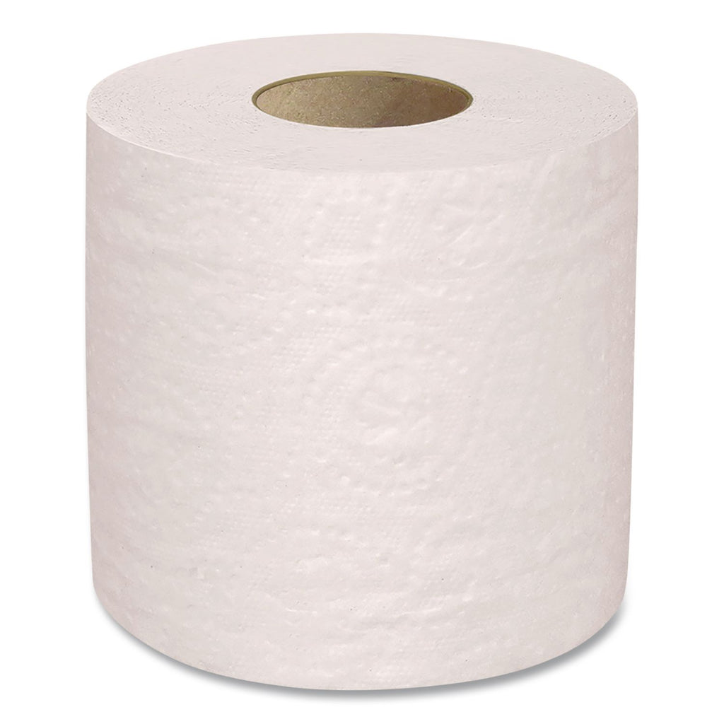 2-Ply Toilet Tissue, Septic Safe, White, 125 ft Roll Length, 500 Sheets/Roll, 96 Rolls/Carton