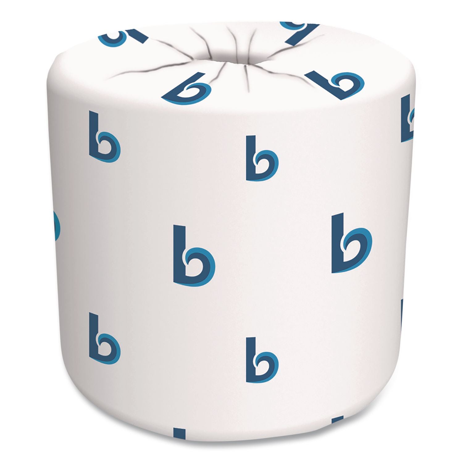 2-Ply Toilet Tissue, Septic Safe, White, 125 ft Roll Length, 500 Sheets/Roll, 96 Rolls/Carton