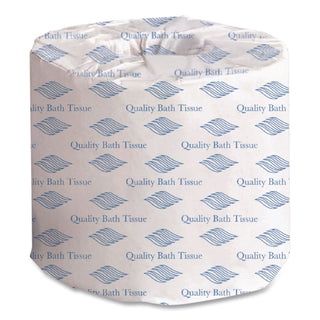 Small Roll Bath Tissue, Septic Safe, 1-Ply, White, 1,500 Sheets/Roll, 60 Rolls/Carton
