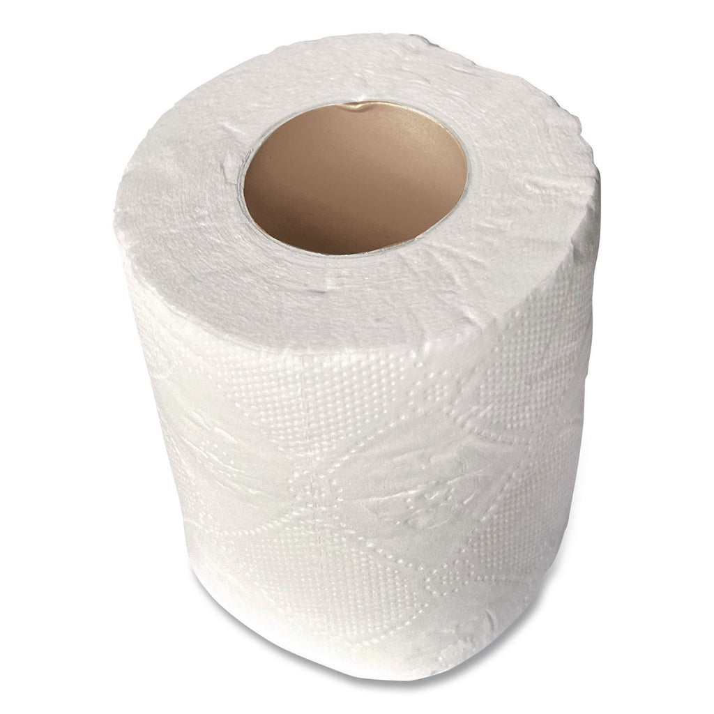 Standard Bath Tissue, 2-Ply, White, 4 x 3, 400 Sheets/Roll, 96 Rolls/Carton