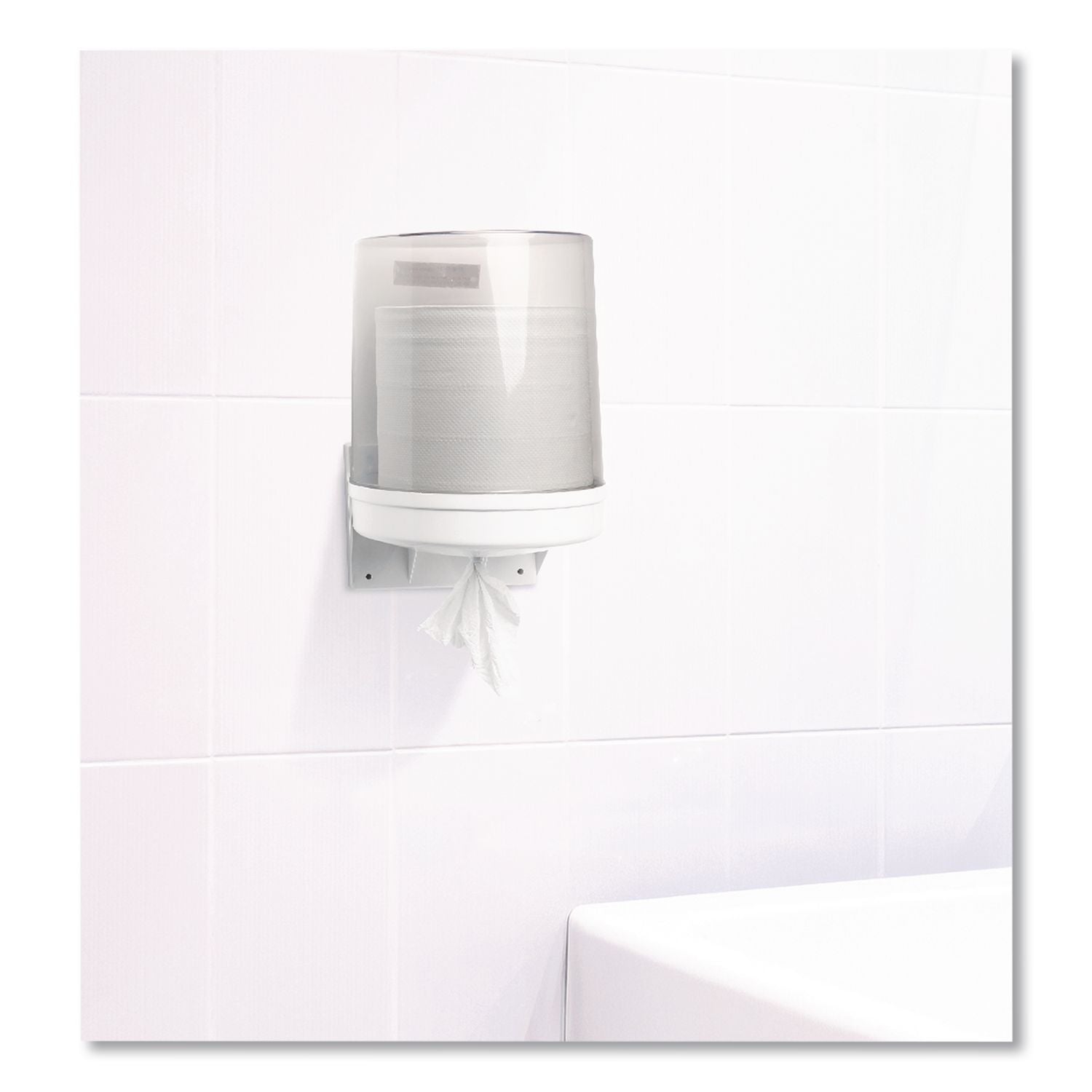 Centerpull Towels, 2-Ply, 7.3" x 500 ft, White, 600 Roll, 6 Rolls/Carton