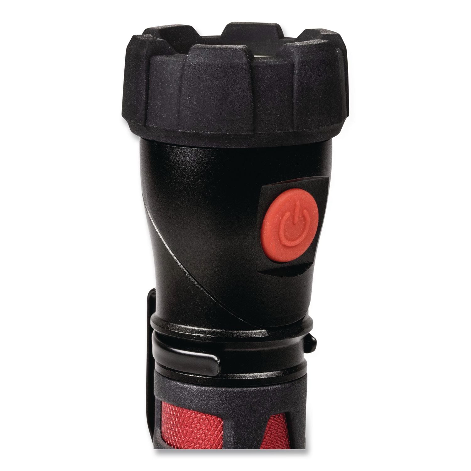 Dorcy Ultra HD Series COB Swivel Flashlight - LED - 320 lm Lumen - 3 x AAA - Battery - Metal - Impact Resistant - Black, Red
